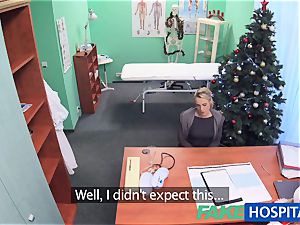 FakeHospital medic Santa blows a load two times this yr